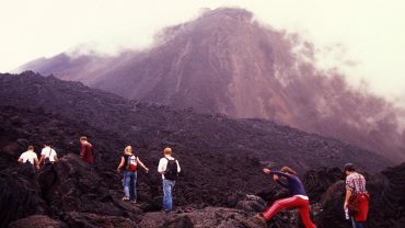 Mount dukono volcano hike